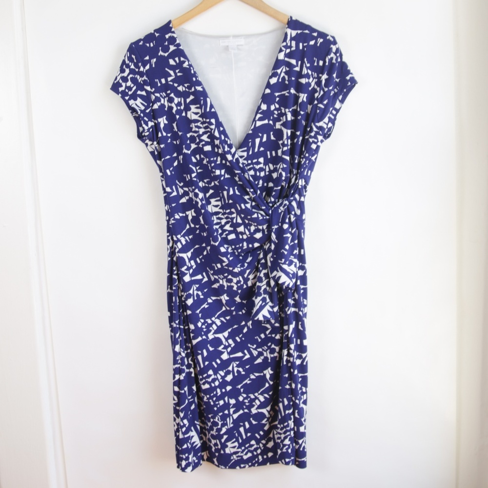 New York & Company Stretch Wrap Dress